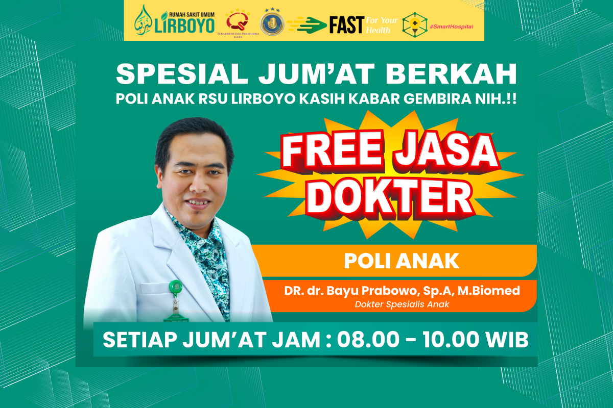 Jumat Berkah : Konsultasi Gratis di Poli Anak RSU Lirboyo Kediri