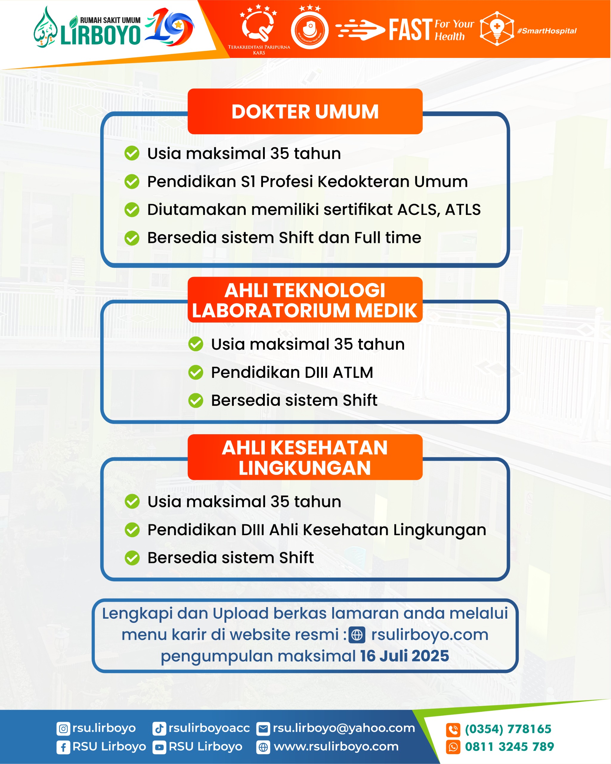 Lowongan Tersedia